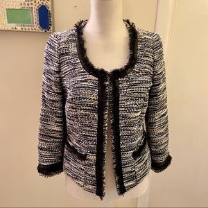 ✨EUC INC 3/4 Sleeve Tweed Blazer
